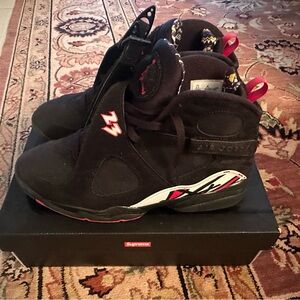 JORDAN 8 PLAYOFF 2023 SZ 9.5 M VNDS NO BOX LID